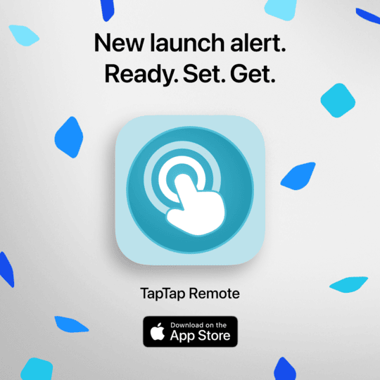 TapTap Remote for iOS release